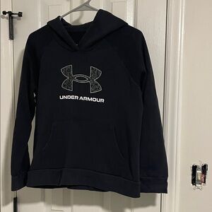 Under Armour Dark Hoodie with Logo